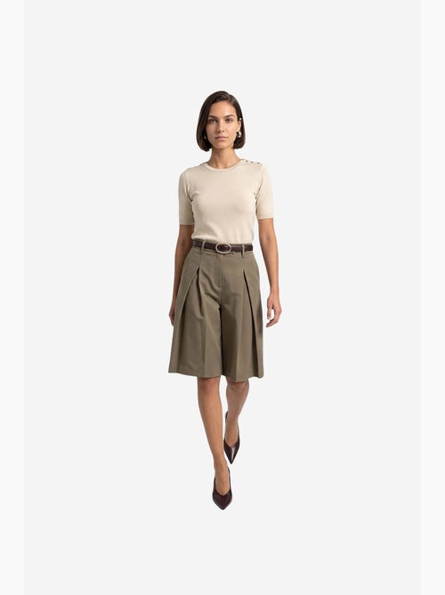 Shorts donna dal taglio sartoriale dilvin - Kiabi Shorts donna dal taglio sartoriale dilvin - Kiabi