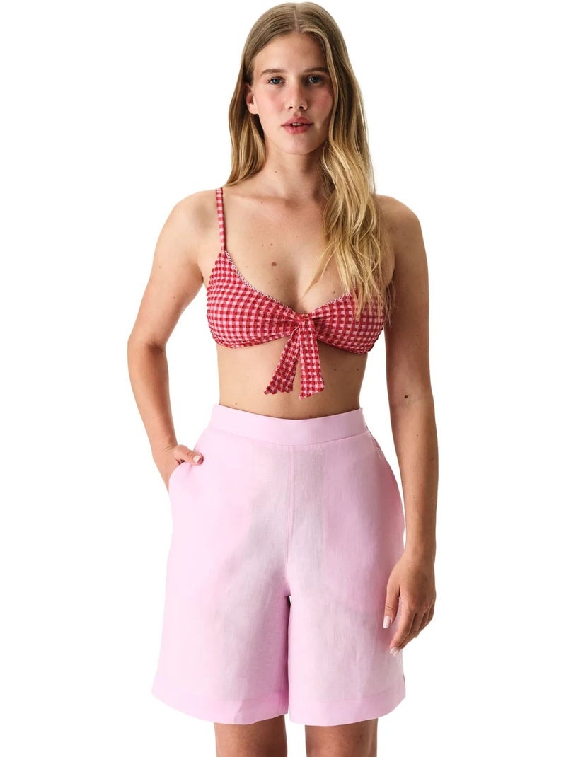 Shorts donna nina city penti Rosa chiaro - Kiabi