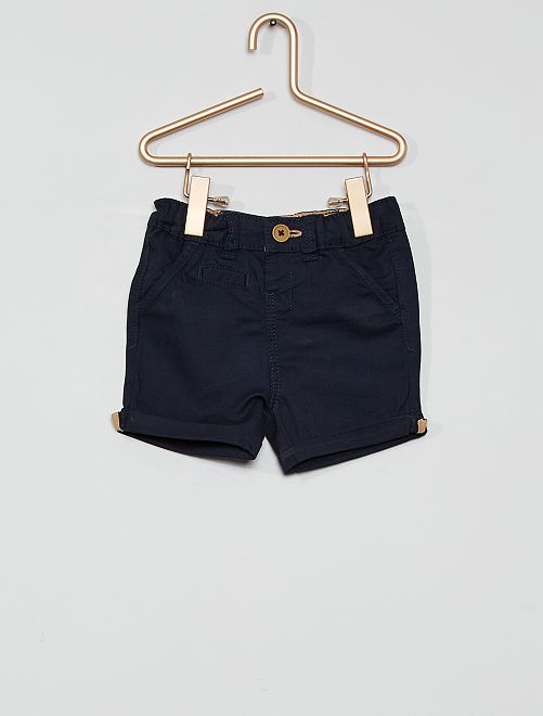 Shorts eco-sostenibili                                             blu 
