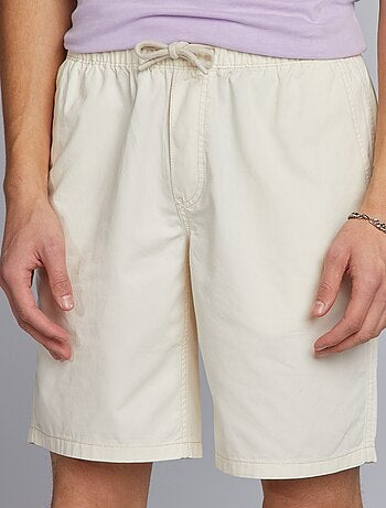 Shorts elasticizzati in cotone - Kiabi