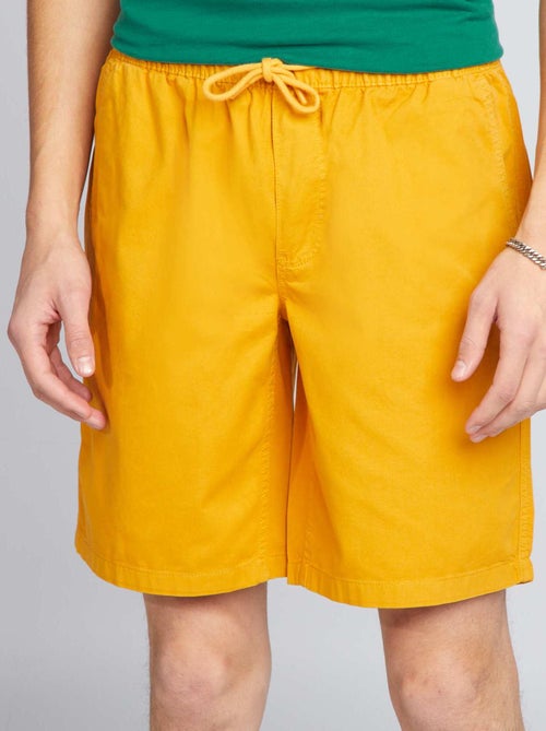 Shorts elasticizzati in cotone - Kiabi