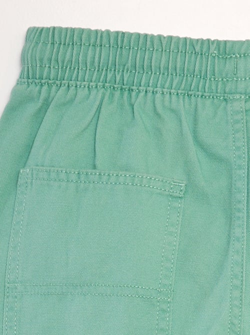 Shorts elasticizzati stile denim - Kiabi