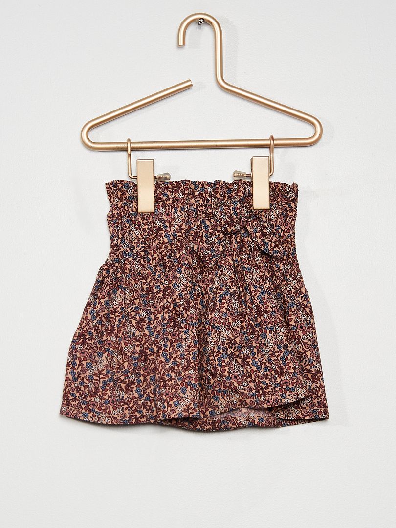 Shorts floreali rosa/blu - Kiabi