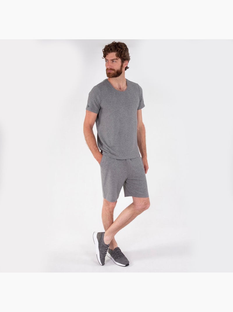 Shorts homewear uomo Grigio melangiato - Kiabi