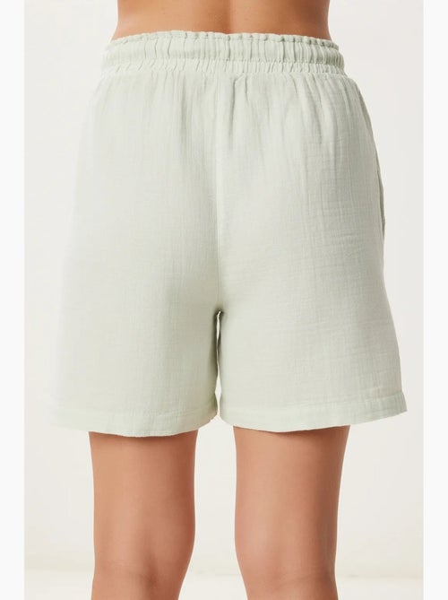 Shorts in cotone a vita alta a gamba ampia istanbul - Kiabi Shorts in cotone a vita alta a gamba ampia istanbul - Kiabi