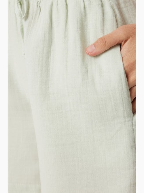 Shorts in cotone a vita alta a gamba ampia istanbul - Kiabi Shorts in cotone a vita alta a gamba ampia istanbul - Kiabi