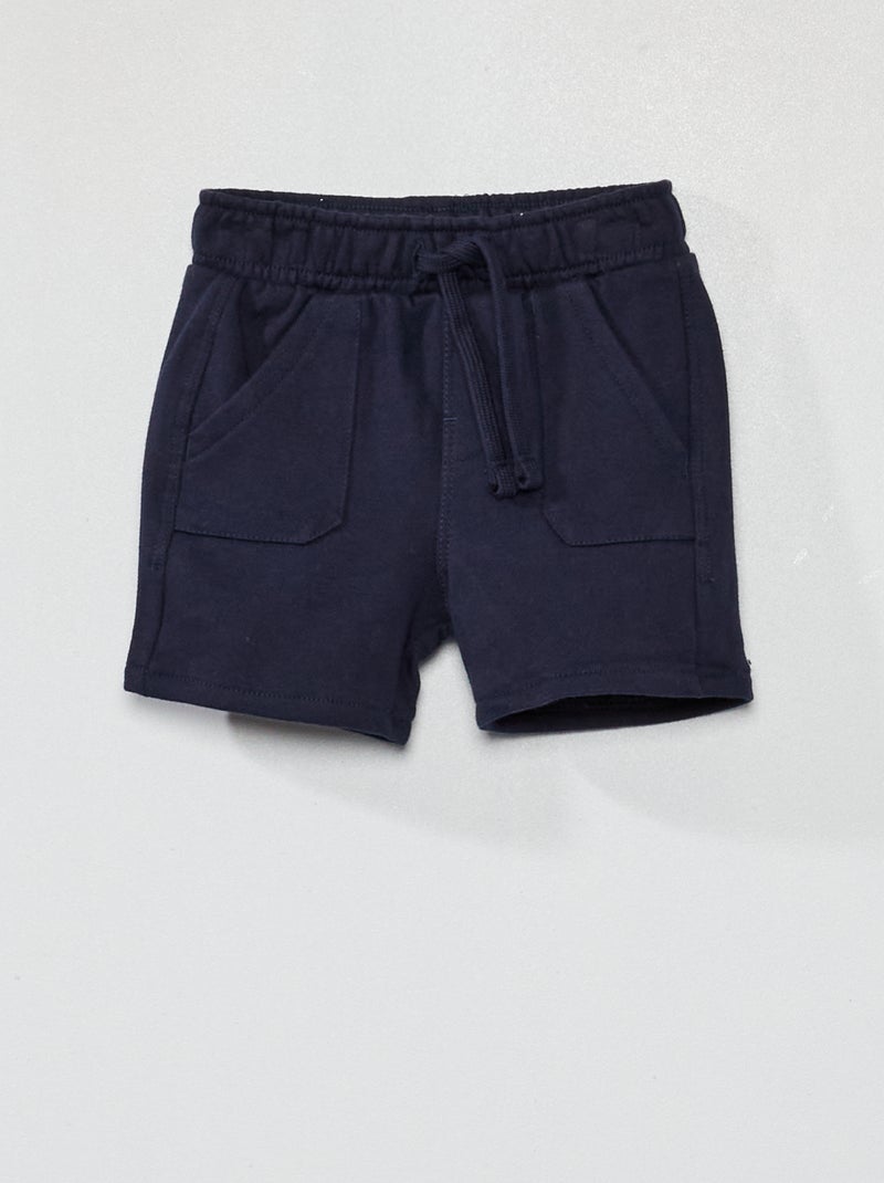 Shorts in cotone blu - Kiabi
