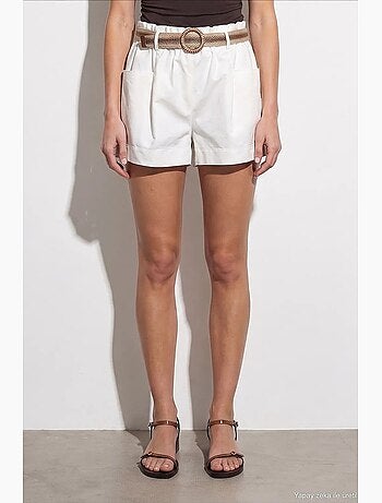Shorts in cotone ed elastan dilvin