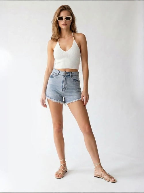 Shorts in cotone mixray - Kiabi Shorts in cotone mixray - Kiabi