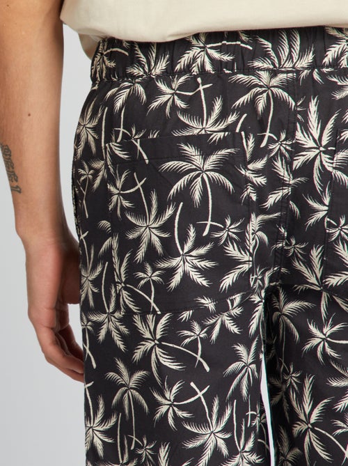Shorts in cotone stampato - Kiabi
