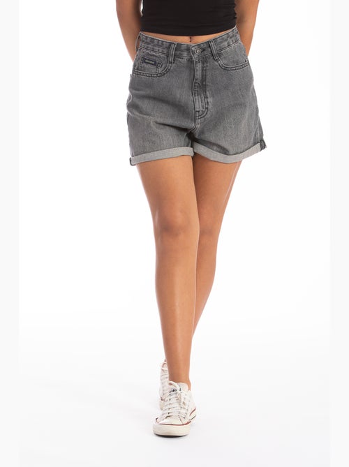 Shorts in denim a vita alta VERON - Kiabi