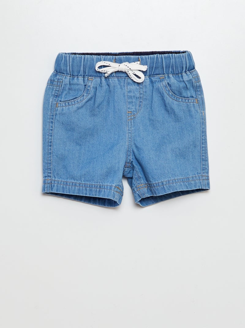 Shorts in denim BLU - Kiabi