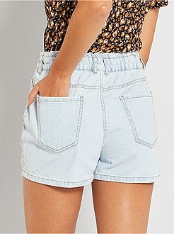 Cecil Shorts di jeans - blau/blu denim