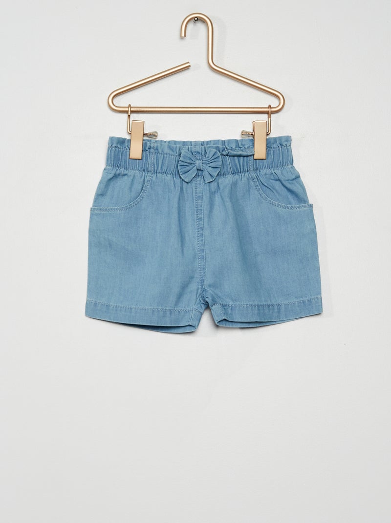 Shorts in denim BLU - Kiabi