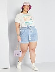 Saldi pantaloncini da donna - Taglie forti donna | taglia 54 | Kiabi