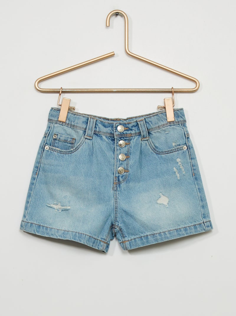 Shorts in denim eco-sostenibili BLU - Kiabi