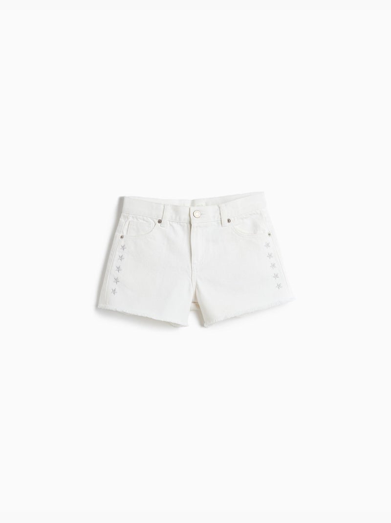 Shorts in denim, MO Fashion Bianco - Kiabi