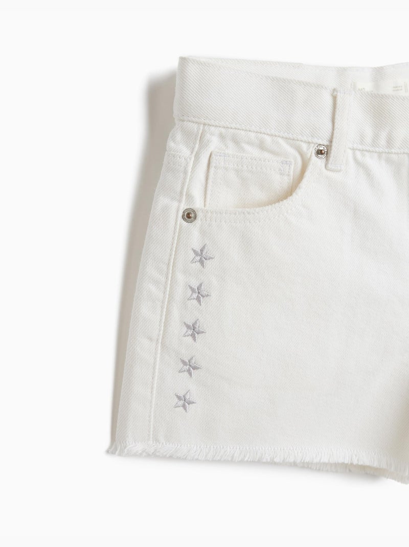 Shorts in denim, MO Fashion Bianco - Kiabi