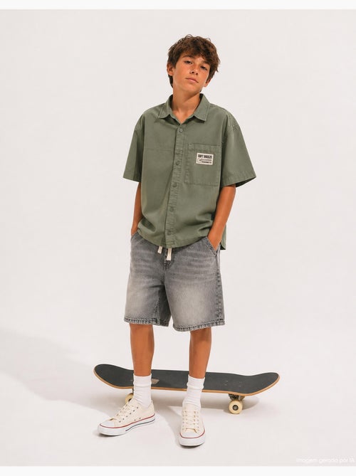 Shorts in denim, MO Fashion - Kiabi Shorts in denim, MO Fashion - Kiabi
