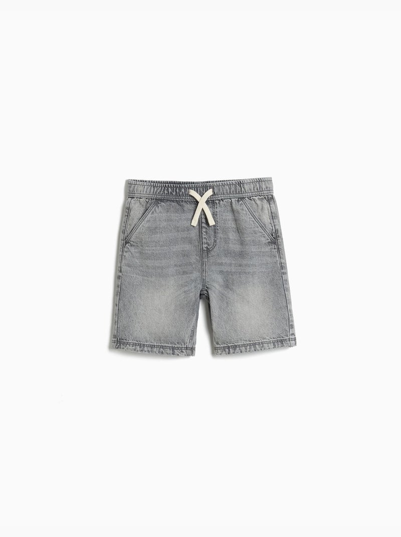 Shorts in denim, MO Fashion Grigio - Kiabi