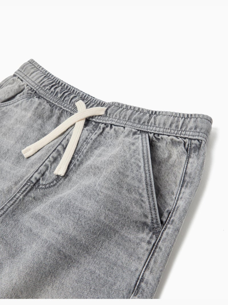 Shorts in denim, MO Fashion Grigio - Kiabi