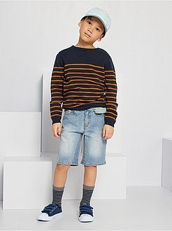 Shorts in denim slim - Kiabi