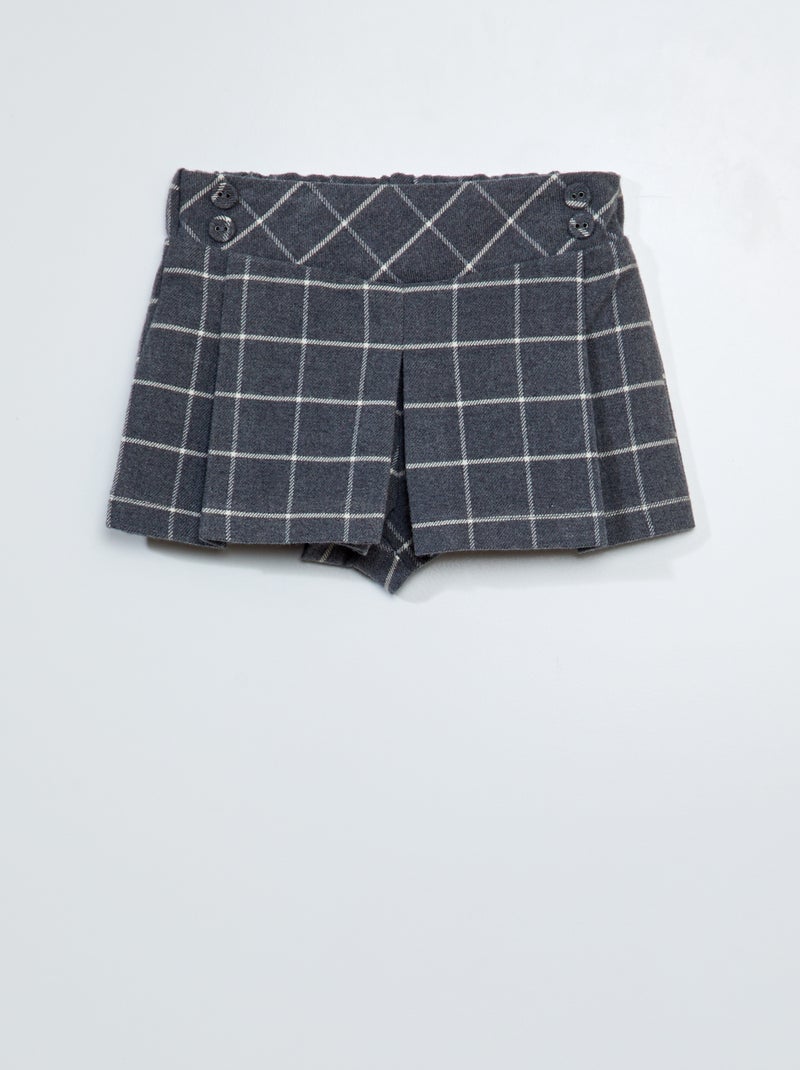 Shorts in flanella GRIGIO - Kiabi