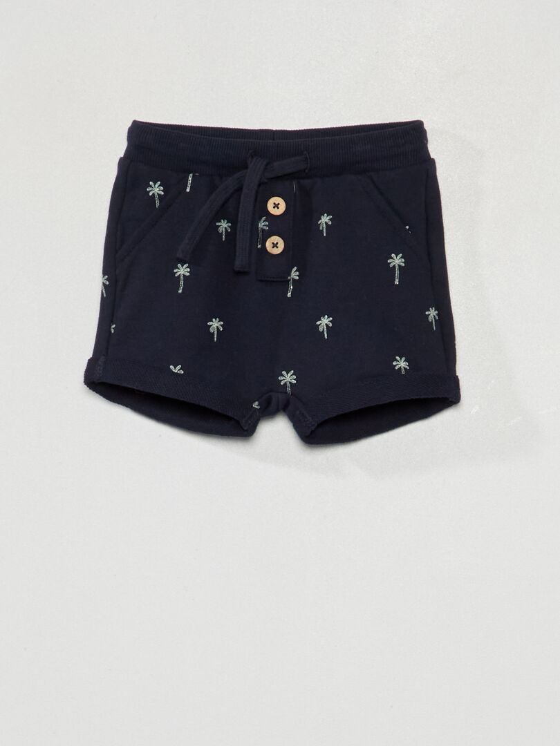 Shorts in french terry BLU Kiabi 6.00€