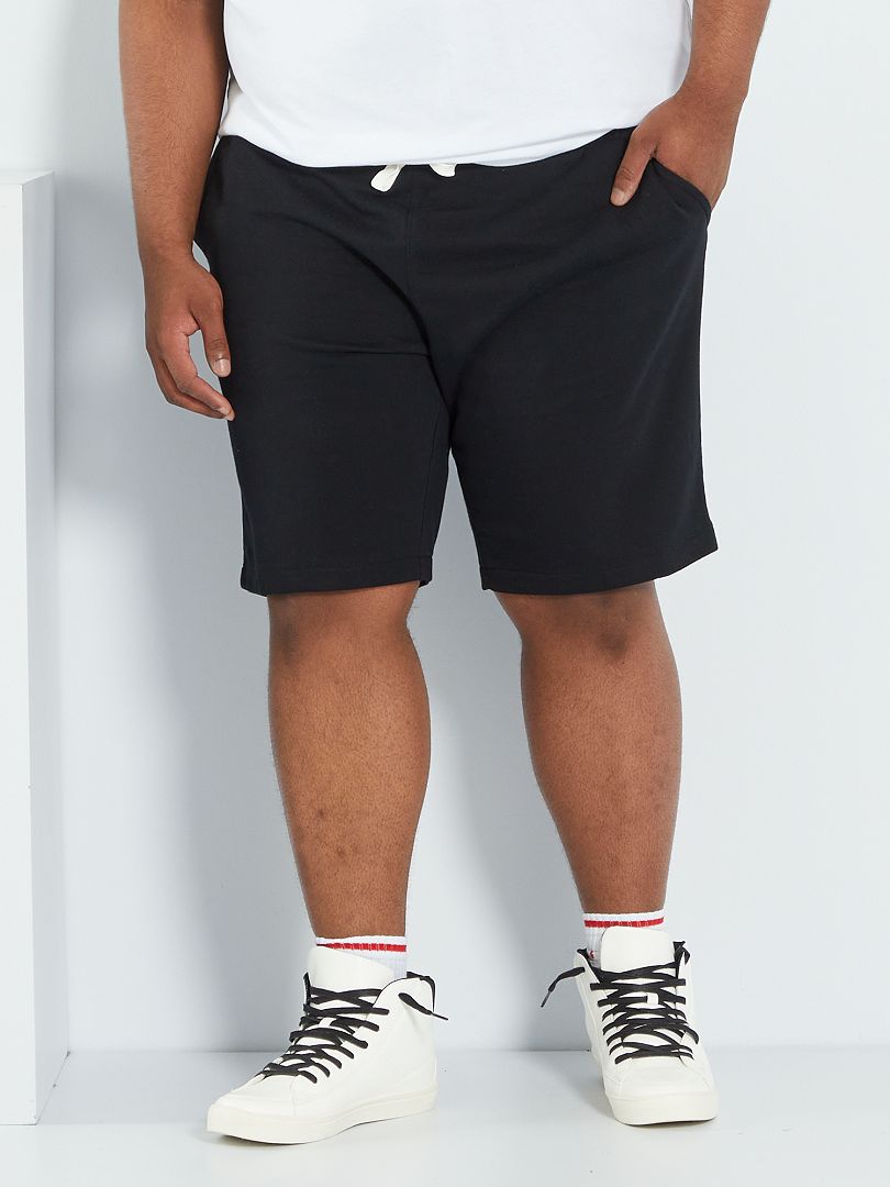 Shorts in french terry Nero Kiabi 12.00€