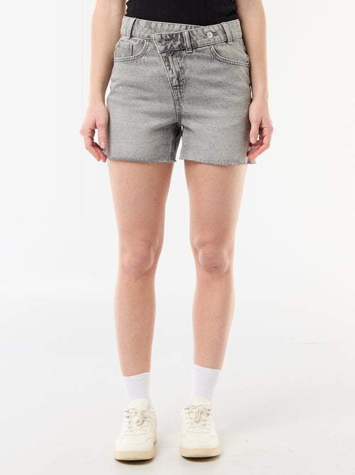 Shorts in jeans a vita alta - Kiabi Shorts in jeans a vita alta - Kiabi