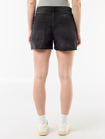 Shorts in jeans a vita alta