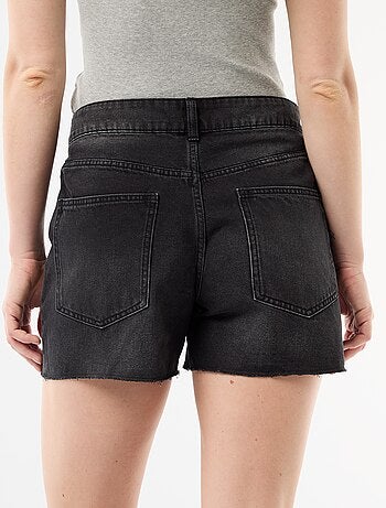 Shorts in jeans a vita alta