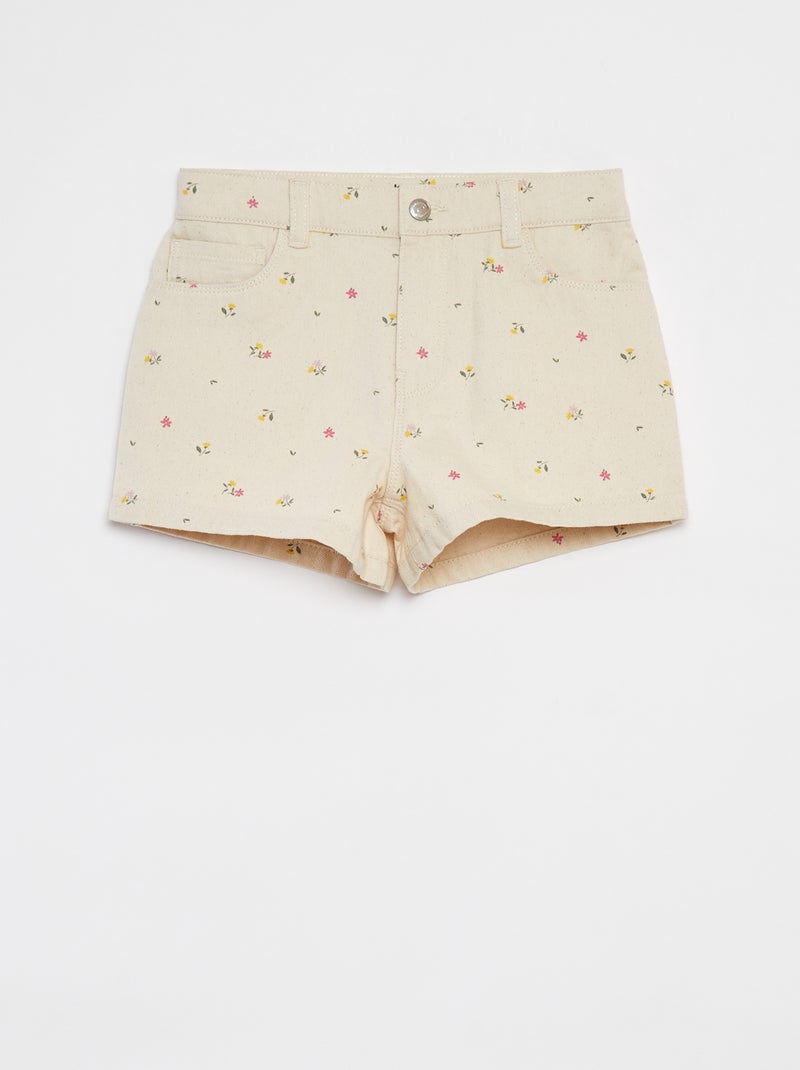 Shorts in jeans BIANCO - Kiabi
