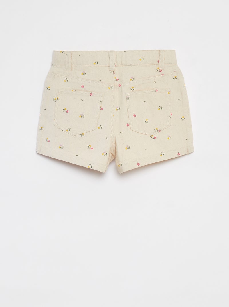Shorts in jeans BIANCO - Kiabi
