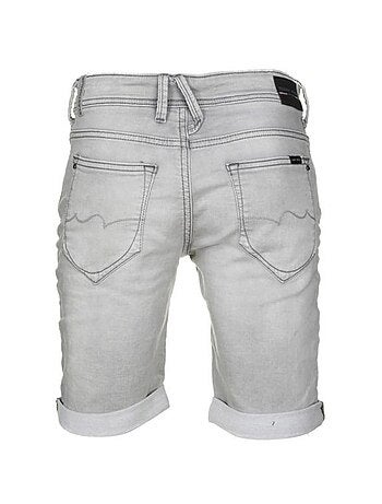 Shorts in jeans grigio da bambino Teddy Smith