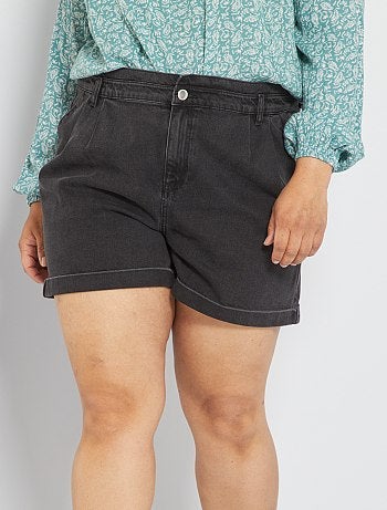 Saldi Short in jeans Donna - nero - Kiabi