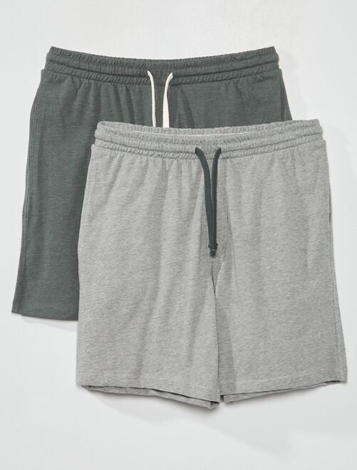 Shorts in jersey - Set di 2 - Kiabi