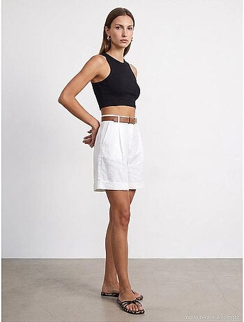 Shorts in lino dilvin