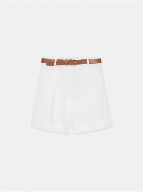 Shorts in lino dilvin - Kiabi
