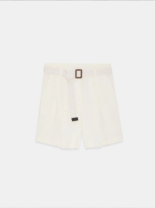 Shorts in lino dilvin - Kiabi
