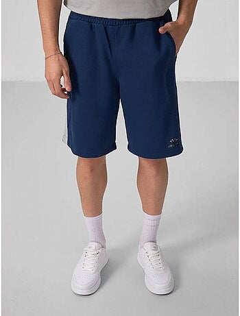 Shorts in maglia oversize in misto cotone tommy