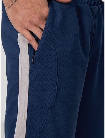 Shorts in maglia oversize in misto cotone tommy