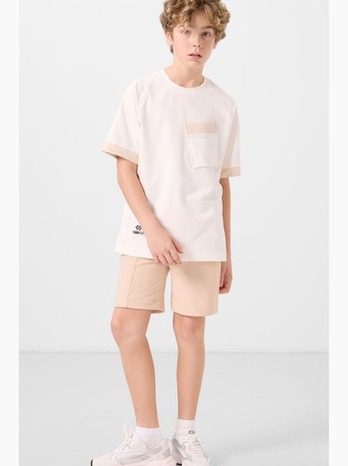 Shorts in misto cotone da indossare senza chiusura tommy - Kiabi