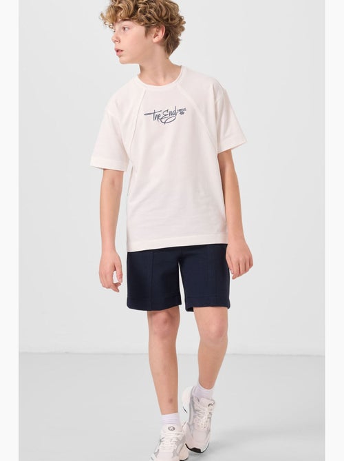 Shorts in misto cotone da indossare senza chiusura tommy - Kiabi