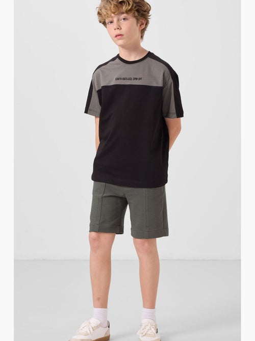 Shorts in misto cotone da indossare senza chiusura tommy - Kiabi