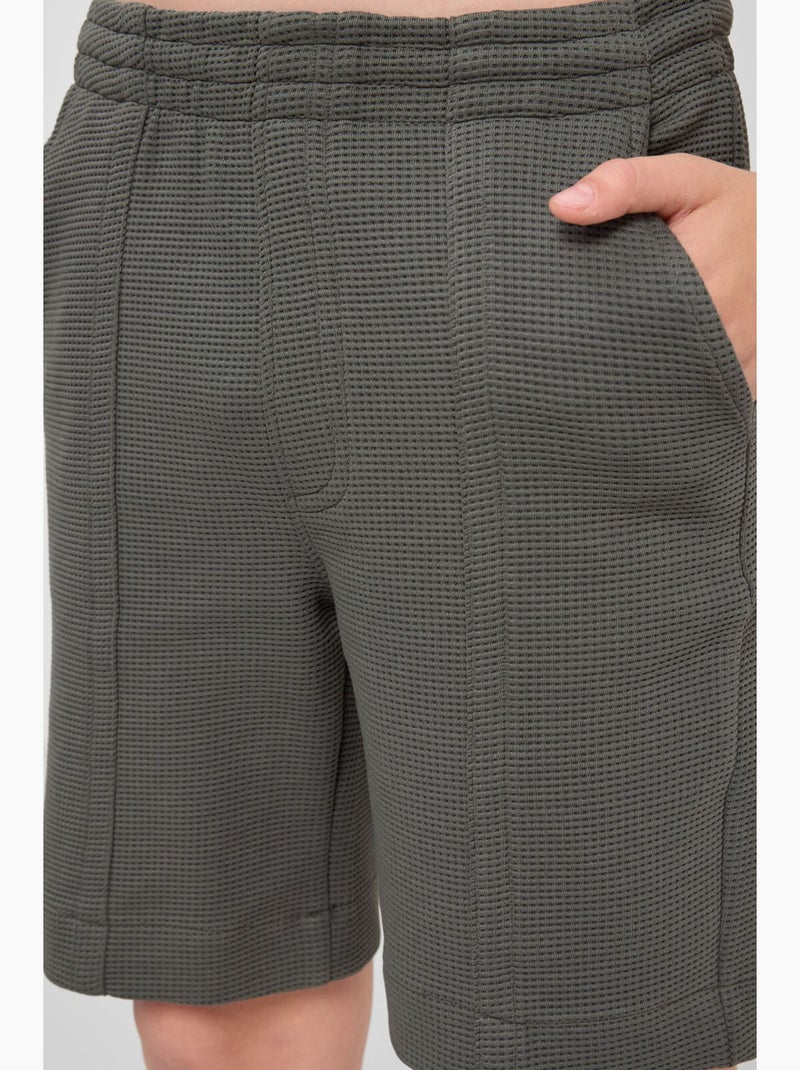 Shorts in misto cotone da indossare senza chiusura tommy Cachi - Kiabi
