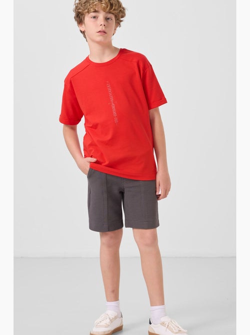 Shorts in misto cotone da indossare senza chiusura tommy - Kiabi