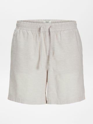 Shorts in misto lino 'Produkt'