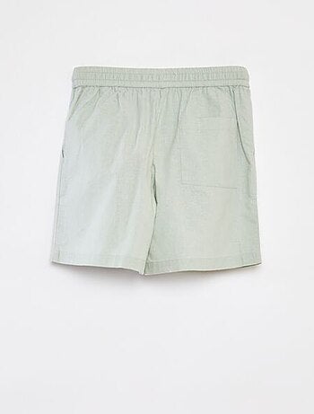 Shorts in misto lino