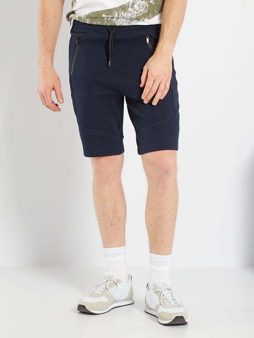 Shorts in piqué blu - Kiabi